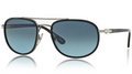 Persol Sunglasses PO 2409S 505/86 Matte Gunmtl 56MM