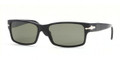 Persol Sunglasses PO 3047S 95/58 Blk Crystal Grn Polarized 49MM