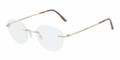 Giorgio Armani Eyeglasses AR 5004T 3002 Matte Pale Gold 48MM