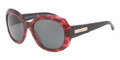 Giorgio Armani Sunglasses AR 8001F 503887 Red Havana Grey 56MM