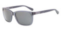 Giorgio Armani Sunglasses AR 8016 503787 Blue/Gray Transp Grey 58MM