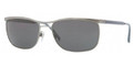 Burberry Sunglasses BE 3065 100887 Brushed Gunmtl 58MM