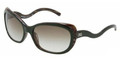 Dolce Gabbana DG4060 Sunglasses 15528E STRIPPED Grn