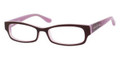 Juicy Couture Eyeglasses 121/F 0JLT Tigers Eyes Brown/Pink 52MM