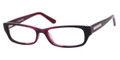 Juicy Couture Eyeglasses 125 0WOL Cherry Bordeaux 50MM