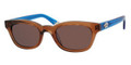 Juicy Couture Sunglasses 534/S 01M5 Tigereye Cobalt 48MM