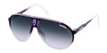 Carrera Sunglasses CHAMPION/T/S 0JO4 Metallic Gray Blk Slv 62MM