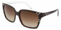 Dolce Gabbana DG4077 Sunglasses 162713 HAVANA ON Wht