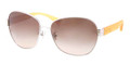 Coach Sunglasses HC 7016 911313 Slv/Yellow Khaki Grad 61MM