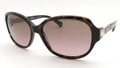 Coach Sunglasses HC 8039 500114 Dark Tort Br Grad Pink 57MM