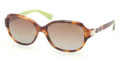 Coach Sunglasses HC 8039 5040T5 Lp039 Tort Br Grad Polarized 57MM