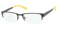 Polo Eyeglasses PH 1129 9232 Brushed Shiny Br 53MM