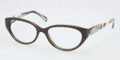 Tory Burch Eyeglasses TY 2021 1078 Olive Horn 50MM