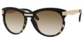 Jimmy Choo Sunglasses LANA/S 0MXA Zebra Blk Honey 55MM