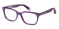 Marc Jacobs Eyeglasses 449 0AYA Opal Violet 50MM