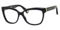 MARC JACOBS 482 Eyeglasses 0807 Blk 54-15-140