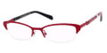 Kate Spade Eyeglasses ALMIRA 0X53 Red Ivory Striped 48MM