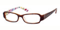 Kate Spade Eyeglasses GENE 0X18 Demi Amber Orange Candy Stripe 51MM