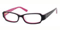 Kate Spade Eyeglasses GENE 0X19 Blk Pink Striated 49MM