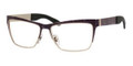 Yves Saint Laurent Eyeglasses 6365 0EHH Gold P Havana 55MM