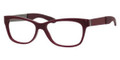 Yves Saint Laurent Eyeglasses 6367 0PL5 Opal Burg Red 52MM