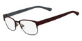 Michael Kors Eyeglasses MK346 608 Burg Grey 53MM