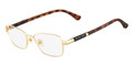 Michael Kors Eyeglasses MK357 717 Gold 49MM