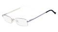 Lacoste Eyeglasses L2129 045 Shiny Slv 50MM
