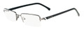 Lacoste Eyeglasses L2131 033 Shiny Gunmtl 50MM