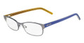 Lacoste Eyeglasses L2137 424 Shiny Blue 51MM