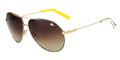 Lacoste Sunglasses L122S 715 Shiny Gold 60MM