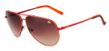 Lacoste Sunglasses L129S 615 Satin Red 61MM