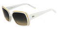 Lacoste Sunglasses L623S 106 Wht Yellow 56MM