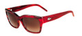 Lacoste Sunglasses L635S 615 Red Horn 53MM