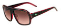 Lacoste Sunglasses L643S 214 Havana Red 57MM