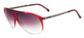 Lacoste Sunglasses L653S 604 Red Grad 63MM