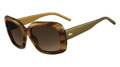 Lacoste Sunglasses L666S 234 Light Br Horn 53MM