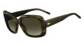 Lacoste Sunglasses L666S 315 Grn Horn 53MM