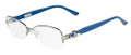 Salvatore Ferragamo Eyeglasses SF2101 045 Shiny Slv 53MM