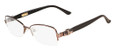 Salvatore Ferragamo Eyeglasses SF2101 210 Shiny Br 53MM