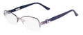 Salvatore Ferragamo Eyeglasses SF2101 500 Shiny Violet 53MM