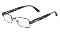 Salvatore Ferragamo Eyeglasses SF2111 35 Shiny Gunmtl  52MM