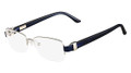 Salvatore Ferragamo Eyeglasses SF2112 45 Shiny Slv  53MM