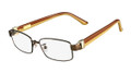 Salvatore Ferragamo Eyeglasses SF2115 213 Shiny Light Br  53MM
