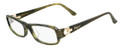 Salvatore Ferragamo Eyeglasses SF2600 337 Grn Horn  53MM