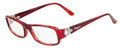 Salvatore Ferragamo Eyeglasses SF2600 620 Red Horn  53MM