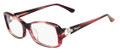 Salvatore Ferragamo Eyeglasses SF2610R 620 Red Horn  52MM