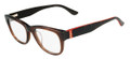 Salvatore Ferragamo Eyeglasses SF2618 210 Crystal Br 50MM
