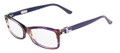 Salvatore Ferragamo Eyeglasses SF2615 533 Striped Purple  53MM
