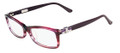 Salvatore Ferragamo Eyeglasses SF2615 608 Striped Wine  53MM